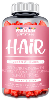 Hair Tutti-Frutti Gomas - Vita Premium