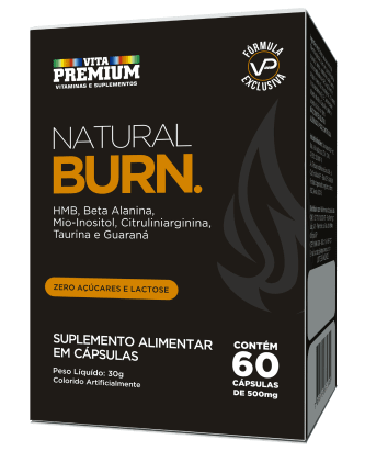 Natural Burn Com 60 Cápsulas