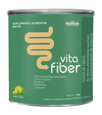Vita Fiber com 160g - Limão