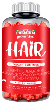 Hair Morango Gomas - Vita Premium