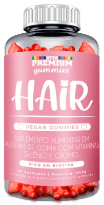 Hair Tutti-Frutti Gomas - Vita Premium