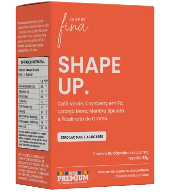 Sempre Fina Shape UP com 60 Cápsulas