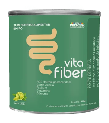 Vita Fiber com 160g - Limão